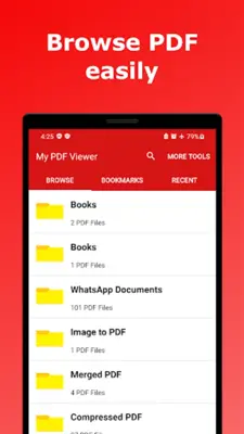 PDF Viewer android App screenshot 1